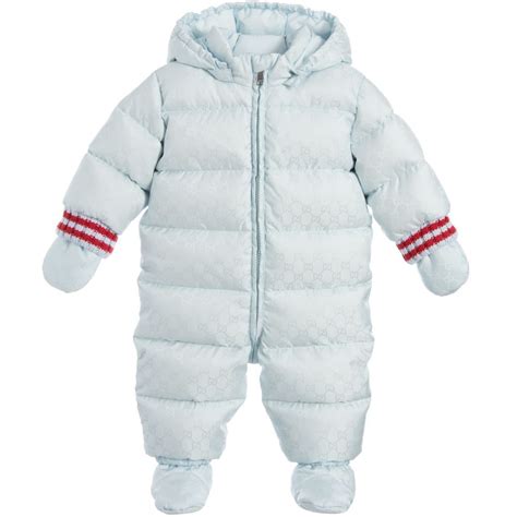 newborn gucci outfit|gucci baby snowsuit.